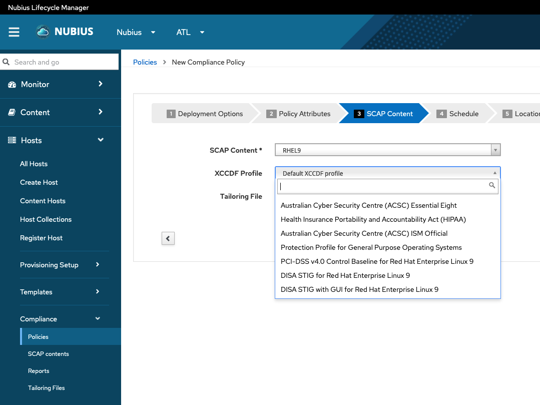 Pre-configured Compliance Templates